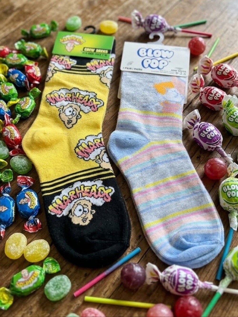 Candy Themed Novelty Socks